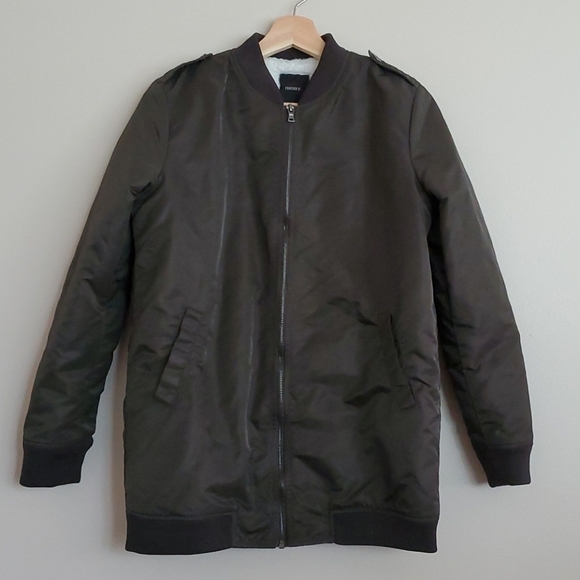 Forever 21 Fleece lined Jacket S - Picture 1 of 7